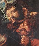 HEMESSEN, Jan Sanders van Christ Carrying the Cross (detail oil